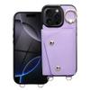 Futerał do iPhone 16 PRO MAX Wonder z portfelem liliowy