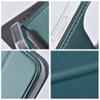 Etui z klapką na Oppo Reno 16F / 16FS Smart Magneto ciemnozielone