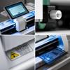 Inteligentny ploter 3 generacji do folii Forcell na ekrany LCD do 16" + aplikator biały