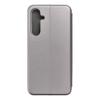 Etui z klapką na Samsung A55 Elegance Book stalowe