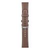 Pasek do Samsung Galaxy Watch Forcell F-Design FS21 dziurki skóra ekologiczna 22 mm brązowy