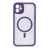 Futerał do iPhone 11 Full Matte Mag Cover zgodny z MagSafe fioletowy