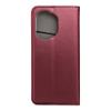 Etui z klapką na Honor 400 Smart Magneto burgundowe