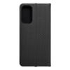 Etui z klapką na Samsung A15 4G / A15 5G Luna Book Carbon czarne