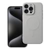 Futerał do iPhone 15 PRO MAX Silicone Mag Cover zgodny z MagSafe tytanowy
