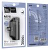 Powerbank Hoco 3000 mAh z wbudowanym złączem USB C J147 czarny
