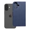 Etui z klapką na iPhone 17 / 18 Split Book granatowo-czerwone