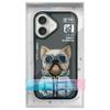 NIMMY futerał COOL&CUTE 2.0 Dog do IPHONE 16 czarny