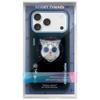 NIMMY futerał GLASSES COOL CAT kompatybilny z MagSafe do IPHONE 17 Pro czarno niebieski