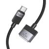 Kabel USB C do Mag3 Hoco 5A 140W magnetyczny 1,8 m U141 czarny