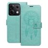 Etui z klapką na Xiaomi Redmi NOTE 13 5G Mezzo Book łapacz snów zielone