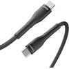 Kabel USB C do USB C VEGER PD 5A 240W 1,5 m CC03 czarny