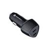 Ładowarka samochodowa Forcell F-Energy Carbon 2 x USB C QC3.0 PD 3A 40W CC50-2C czarna