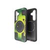 Etui na Samsung S25 Forcell F-Protect Levels Dual Layer 4D technology zgodne z MagSafe Military Drop-Test cyber green