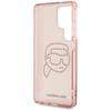 KARL LAGERFELD futerał do SAMSUNG S25 Ultra KLHCS25LHKHDCELP (IML Rhinestones K Head) różowy