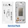 ServicePack Wyświetlacz LCD SAMSUNG A36 5G A366B White GH82-36841B