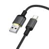 Kabel USB A do USB C Hoco 3A 1 m X128 Benefit czarny