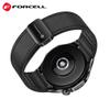 Pasek do Samsung Galaxy Watch Forcell F-Design FS20 magnetyczny skóra ekologiczna 20 mm czarny
