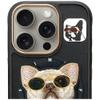 NIMMY futerał GLASSES COOL DOG kompatybilny z MagSafe do IPHONE 16 Pro czarny