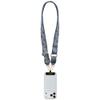 GUESS uniwesalny pasek GUUCNP4DGMB (4G PU Strap Tether Patch Strass Metal Logo) niebieski