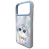 NIMMY futerał BIG EYED SILVER SHADED CAT do IPHONE 18 Pro/17 Pro szary