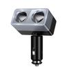 Rozdzielacz gniazda zapalniczki Hoco 2 porty max 240W/24V Z65 czarna