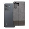 Etui z klapką na Xiaomi Redmi 13C / Poco C65 Gomma Book szare