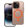 Futerał do iPhone 14 PRO Simply zgodny z MagSafe tytanowy pustynny