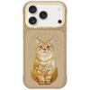 NIMMY futerał LUCKY FASHION CAT kompatybilny z MagSafe do IPHONE 18 Pro/17 Pro brązowy