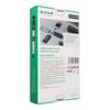 Powerbank 5V 3A 10000 mAh z wbudowanymi kablami USB A / USB C / Lightning / Micro USB Charmast W1148 czarny OINT