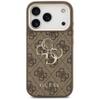 GUESS futerał do IPHONE 18 Pro Max / 17 Pro Max GUE005488 (PU W/ Big 4G Classic Logo) brązowy złoty