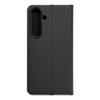 Etui z klapką na Samsung S24 Luna Book Carbon czarne