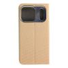 Etui z klapką na iPhone 17 PRO Sensitive Book złote