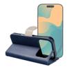 Etui z klapką na iPhone 17 Split Book granatowo-kremowe