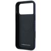 BMW futerał do IPHONE 18 Pro/17 Pro kompatybilny z MagSafe (Carbon Metal Logo) niebieski