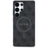 GUESS futerał do SAMSUNG S25 Ultra GUHMS25LG4GFRK (Magnetic PU 4G Ring Classic Logo) czarny