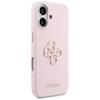 GUESS futerał do IPHONE 17 GUHCP17S5PS4RGGP (PU FW Resin Logo) różowy