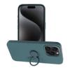 Futerał do iPhone 15 PRO MAX Silicone Ring zielony