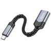 Adapter OTG USB C do USB A Hoco 4A UA24 czarny