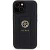 GUESS futerał do IPHONE 13 / 14 / 15 GUHCP15SPGSSADK (Grip Stand 4G Saffiano Strass) czarny