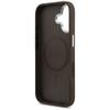 GUESS futerał do IPHONE 17 kompatybilny z MagSafe GUHMP17SPSAREGSW (PU W/ Classic Logo) brązowy