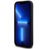 KARL LAGERFELD futerał do IPHONE 14 Pro KLHCP14LSCMSMVK (Silicone Sign Metal Logo) czarny