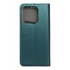 Etui z klapką na Honor 400 LITE Smart Magneto ciemnozielone