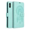 Etui z klapką na Xiaomi Redmi 9AT / Redmi 9A Mezzo Book łapacz snów zielone