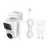 Kamera zewnętrzna 2MP Full HD Wi-Fi Hoco D9 biała