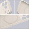 Etui na Samsung S26 ULTRA Forcell F-Protect Rubber Premium zgodne z MagSafe antique white 0INT