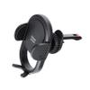 Uchwyt na telefon do samochodu grawitacyjny Blue Star Smart Lock Smile do kratki czarny