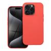 Futerał do iPhone 15 PRO Silicone brzoskwiniowy