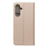 Etui z klapką na Samsung A17 Smart Case Book złote