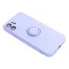 Futerał do Xiaomi Redmi 14C Silicone Ring fioletowy